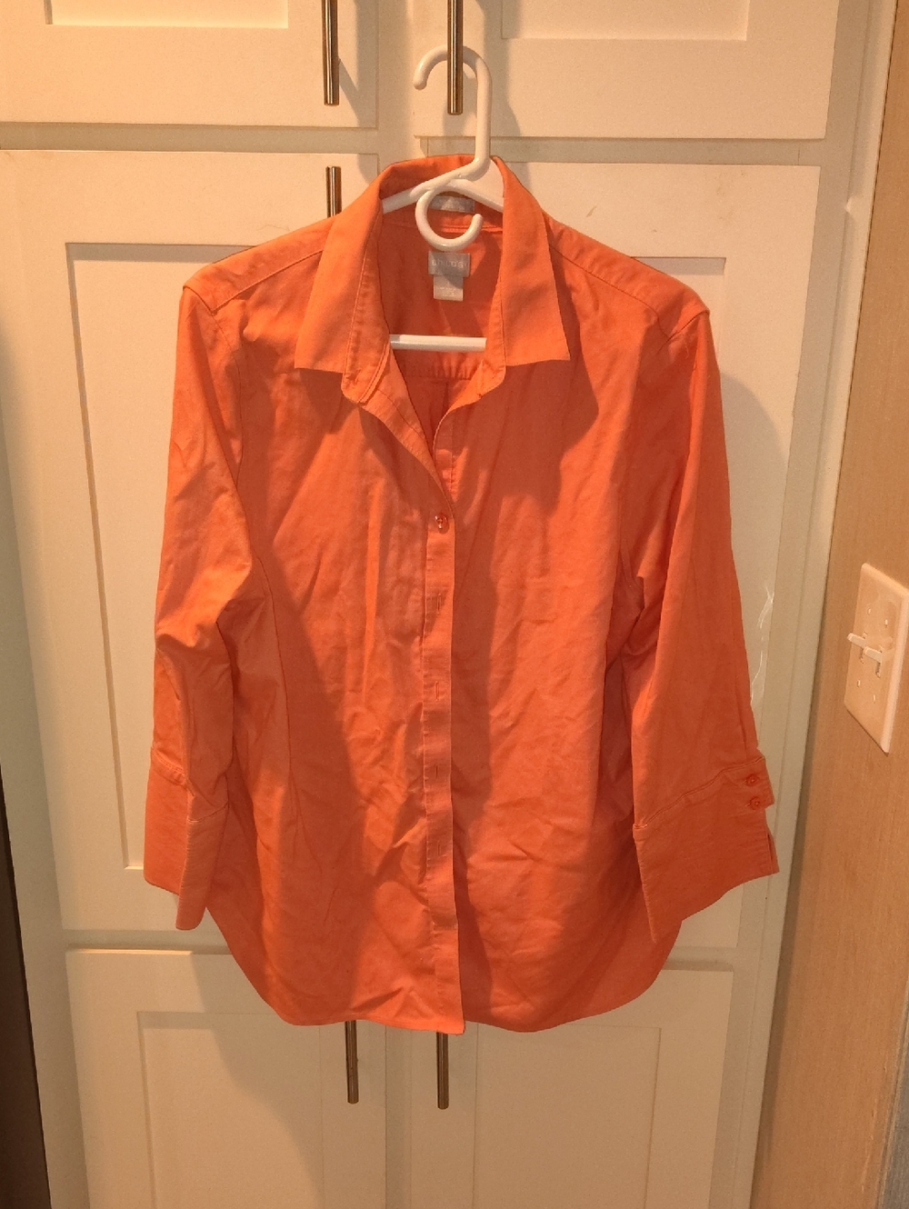 Chico's Vibrant Orange Women's Top